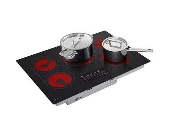 LG 30-Inch Built-In Smart Electric Cooktop With 5 Elements -