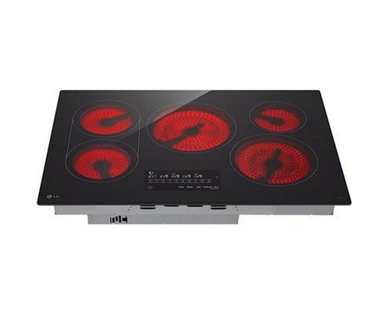 LG 30-Inch Built-In Smart Electric Cooktop With 5 Elements -