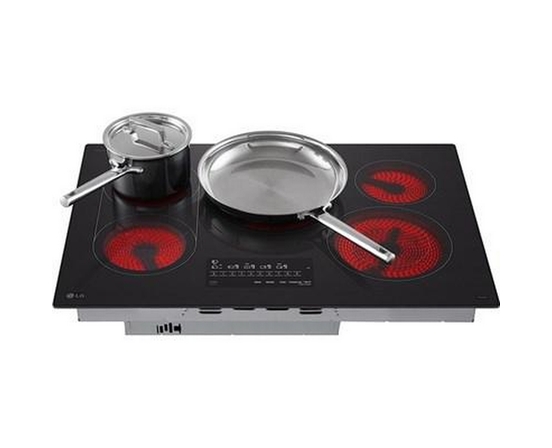 LG 30-Inch Built-In Smart Electric Cooktop With 5 Elements -