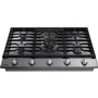 Samsung 36-Inch Built-In Gas Cooktop With Wi-Fi And Bluetooth Connected - NA36N7755TS/AA