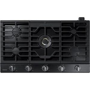Samsung 36-Inch Built-In Gas Cooktop With Wi-Fi And Bluetooth Connected - NA36N7755TG/AA
