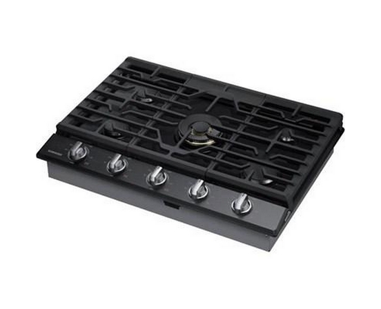 Samsung 36-Inch Built-In Gas Cooktop With Wi-Fi And Bluetooth Connected - NA36N7755TG/AA