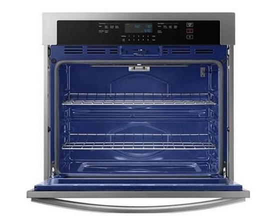 Samsung 30-Inch, 5.1 Cu.Ft. Built-In Single Wall Oven With Wi-Fi Connectivity - NV51T5512SS/AC