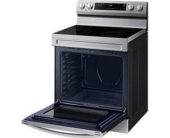 Samsung 30-Inch Freestanding Electric Range With Wi-Fi Connect - NE63A6111SS/AC