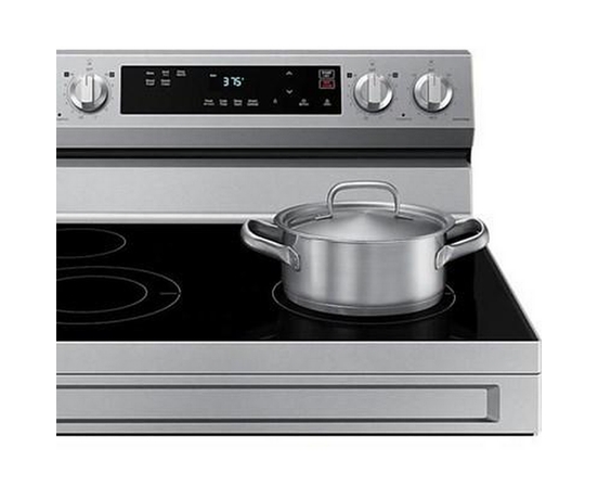 Samsung 30-Inch Freestanding Electric Range With Wi-Fi Connect - NE63A6111SS/AC