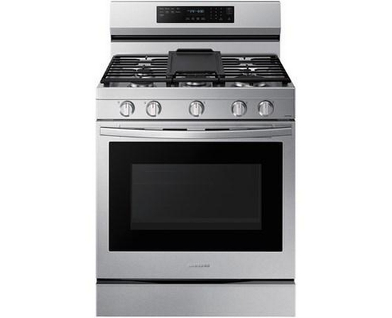 Samsung 30-Inch Freestanding Gas Range With Wi-Fi Connect - NX60A6711SS/AA