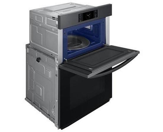 Samsung Bespoke 30-Inch, 7.0 Cu. Ft. Built-In Combination Wall Oven - NQ70CB700D12AA