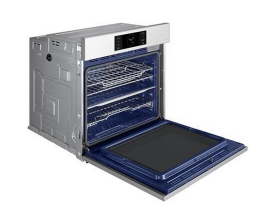 Samsung 5.1 Cu. Ft. Bespoke 7 Series Single Wall Oven With Ai Camera, Flex Duo, And Steam Cook - NV51CB700S12AA