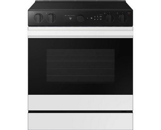 Samsung 6.3 Cu. Ft. Bespoke Smart Slide-In Electric Range - NSE6DB850012/AC