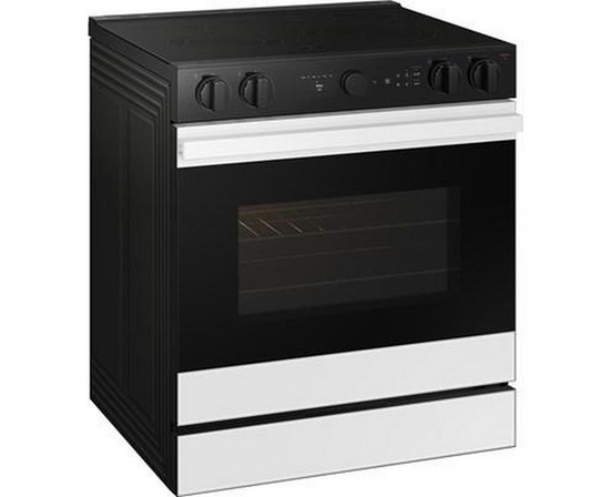 Samsung 6.3 Cu. Ft. Bespoke Smart Slide-In Electric Range - NSE6DB850012/AC