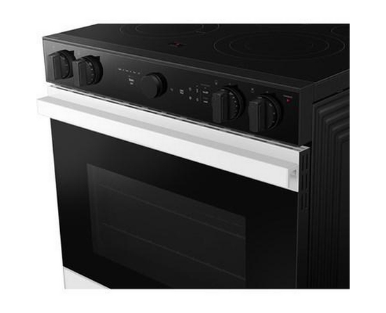 Samsung 6.3 Cu. Ft. Bespoke Smart Slide-In Electric Range - NSE6DB850012/AC