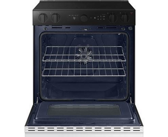 Samsung 6.3 Cu. Ft. Bespoke Smart Slide-In Electric Range - NSE6DB850012/AC