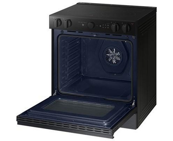 Samsung 6.3 Cu. Ft. Bespoke Smart Slide-In Electric Range - NSE6DG8500MT/AC