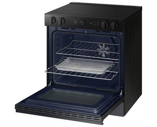 Samsung 6.3 Cu. Ft. Bespoke Smart Slide-In Electric Range - NSE6DG8500MT/AC