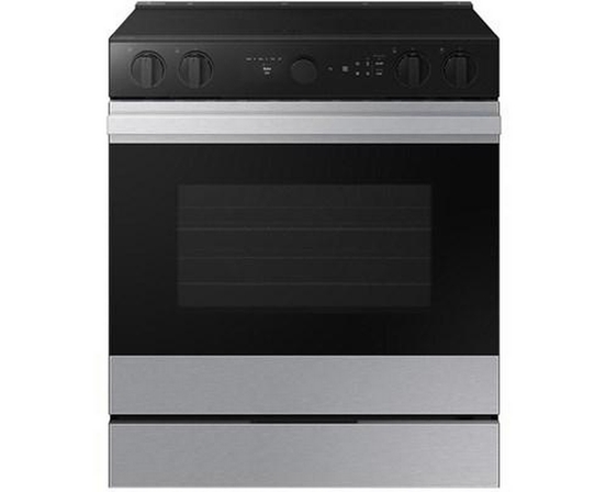 Samsung 6.3 Cu. Ft. Bespoke Smart Slide-In Electric Range - NSE6DG8700SR/AC