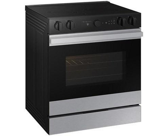 Samsung 6.3 Cu. Ft. Bespoke Smart Slide-In Electric Range - NSE6DG8700SR/AC