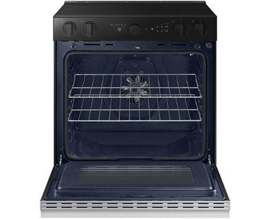 Samsung 6.3 Cu. Ft. Bespoke Smart Slide-In Electric Range - NSE6DG8700SR/AC