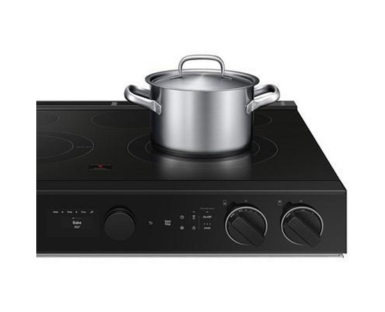Samsung 6.3 Cu. Ft. Bespoke Smart Slide-In Electric Range - NSE6DB870012/AC