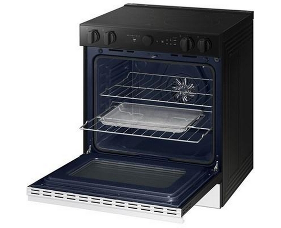 Samsung 6.3 Cu. Ft. Bespoke Smart Slide-In Electric Range - NSE6DB870012/AC