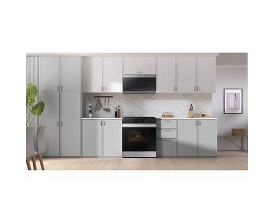 Samsung 6.3 Cu. Ft. Bespoke Smart Slide-In Electric Range - NSE6DG8100SR/AC