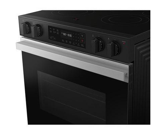 Samsung 6.3 Cu. Ft. Bespoke Smart Slide-In Electric Range - NSE6DG8100SR/AC