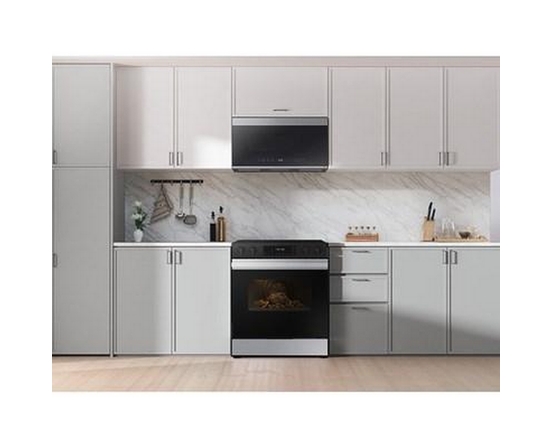 Samsung 6.3 Cu. Ft. Bespoke Smart Slide-In Electric Range - NSE6DG8300SR/AC