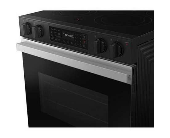 Samsung 6.3 Cu. Ft. Bespoke Smart Slide-In Electric Range - NSE6DG8300SR/AC