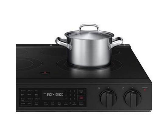 Samsung 6.3 Cu. Ft. Bespoke Smart Slide-In Electric Range - NSE6DG8300SR/AC