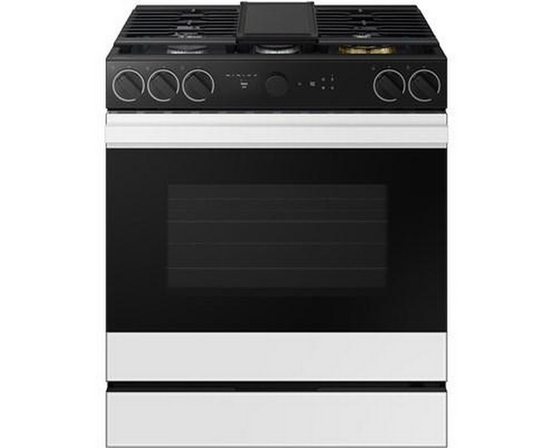 Samsung 6.0 Cu. Ft. Bespoke Smart Slide-In Gas Range - NSG6DB870012/AA
