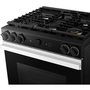 Samsung 6.0 Cu. Ft. Bespoke Smart Slide-In Gas Range - NSG6DB870012/AA