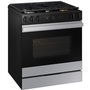 Samsung 6.0 Cu. Ft. Bespoke Smart Slide-In Gas Range - NSG6DG8700SR/AA