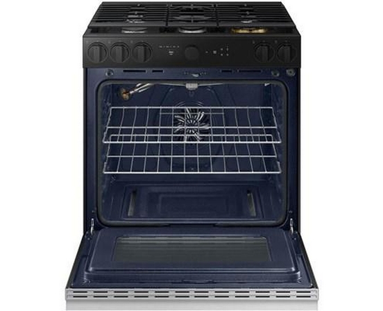 Samsung 6.0 Cu. Ft. Bespoke Smart Slide-In Gas Range - NSG6DG8700SR/AA