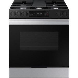 Samsung 6.0 Cu. Ft. Bespoke Smart Slide-In Gas Range - NSG6DG8300SR/AA