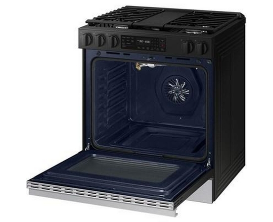 Samsung 6.0 Cu. Ft. Bespoke Smart Slide-In Gas Range - NSG6DG8300SR/AA