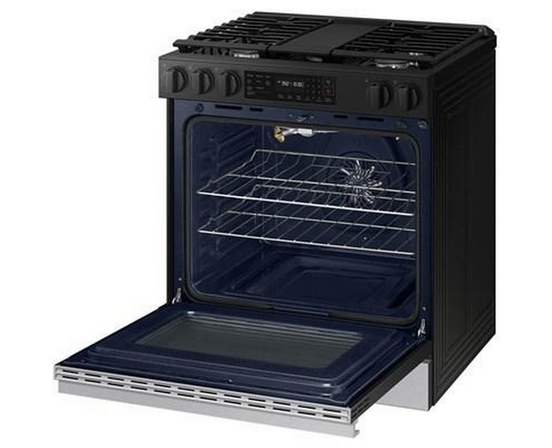 Samsung 6.0 Cu. Ft. Bespoke Smart Slide-In Gas Range - NSG6DG8300SR/AA
