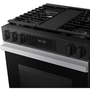 Samsung 6.0 Cu. Ft. Bespoke Smart Slide-In Gas Range - NSG6DG8300SR/AA