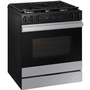 Samsung 6.0 Cu. Ft. Bespoke Smart Slide-In Gas Range - NSG6DG8500SR/AA