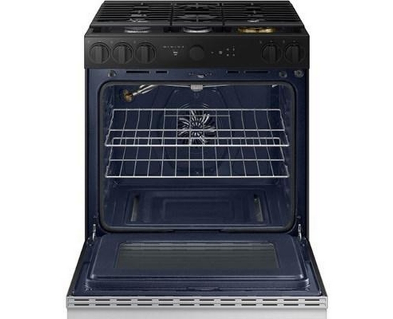 Samsung 6.0 Cu. Ft. Bespoke Smart Slide-In Gas Range - NSG6DG8500SR/AA
