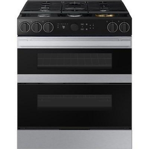 Samsung 30-Inch Slide-In Dual Fuel Range With Wi-Fi - NSY6DG8550SRAC