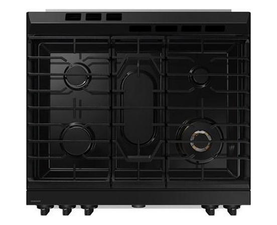 Samsung 30-Inch Slide-In Dual Fuel Range With Wi-Fi - NSY6DG8550SRAC