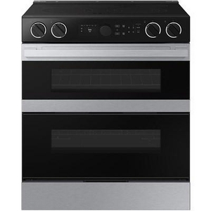 Samsung 30-Inch Slide-In Electric Range With Wi-Fi - NSE6DG8550SRAC