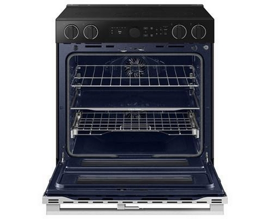 Samsung 30-Inch Slide-In Electric Range With Wi-Fi - NSE6DG8550SRAC