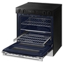 Samsung 30-Inch Slide-In Electric Range With Wi-Fi - NSE6DG8550SRAC