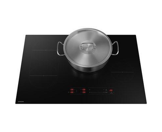 Samsung 30-Inch 4-Element Smart Induction Cooktop With Digital Touch Controls - CC70F30S2DAA