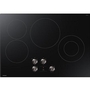 Samsung 30-Inch Built-In Electric Cooktop With Knob Controls - NZ30FG5332RKAA