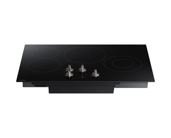 Samsung 30-Inch Built-In Electric Cooktop With Knob Controls - NZ30FG5332RKAA