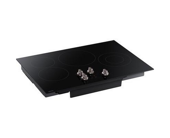 Samsung 30-Inch Built-In Electric Cooktop With Knob Controls - NZ30FG5332RKAA