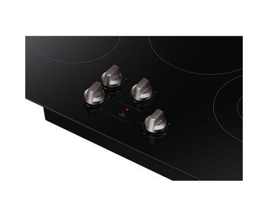 Samsung 30-Inch Built-In Electric Cooktop With Knob Controls - NZ30FG5332RKAA