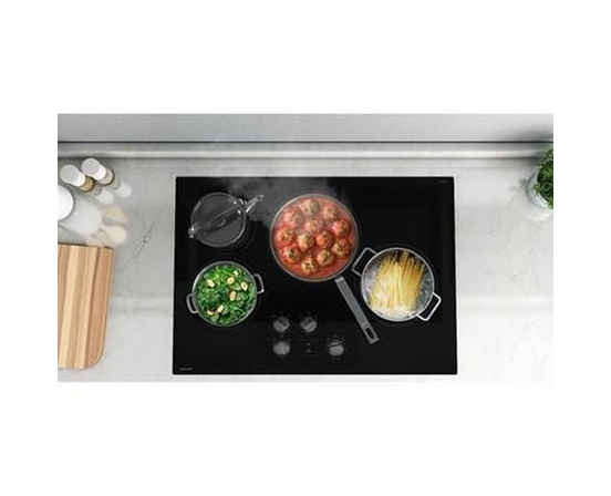 Samsung 30-Inch Built-In Electric Cooktop With Knob Controls - NZ30FG5332RKAA