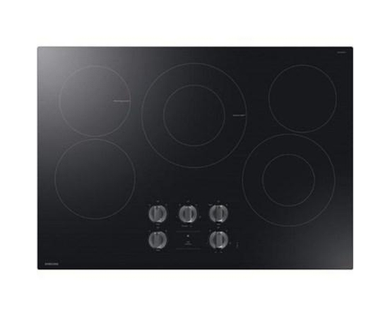 Samsung 30-Inch Built-In Electric Cooktop With Illuminated Knobs - NZ30FG6332RKAA